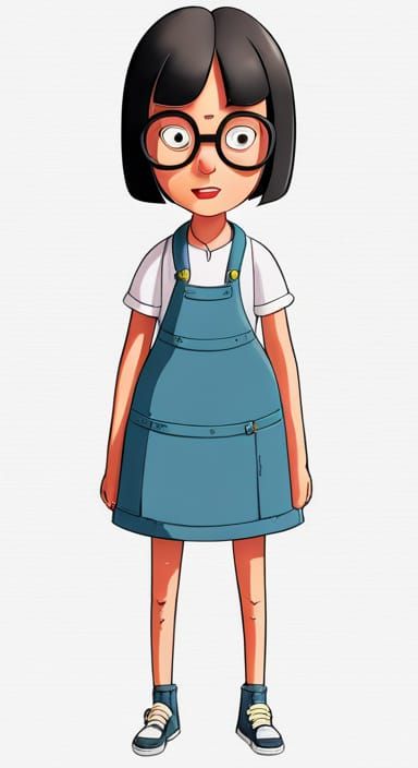Linda Belcher from Bob's Burgers: Detailed AI Render