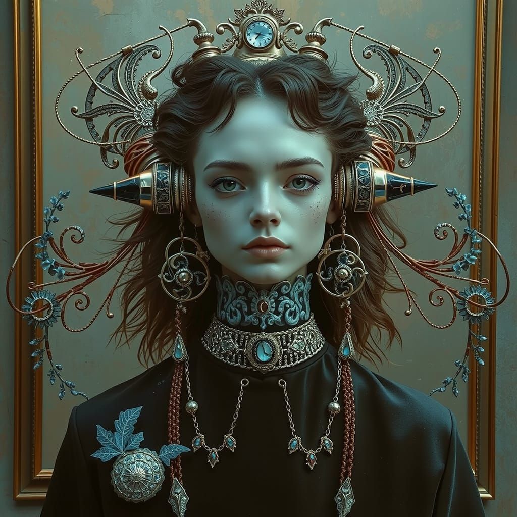 Mysterious Organic Landscapes in Photorealistic Hyperrealism...