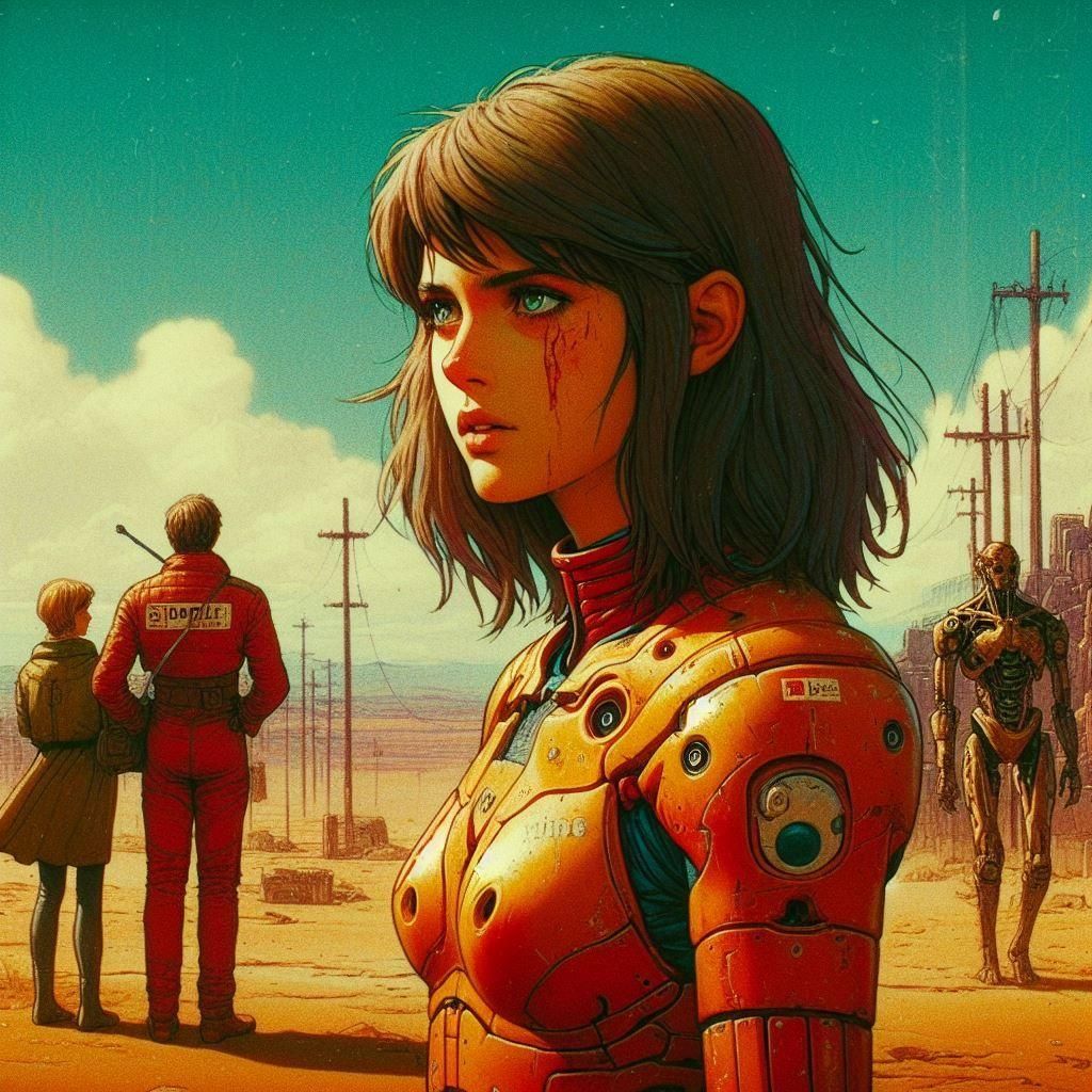 AI Generated Sci-Fi Landscape