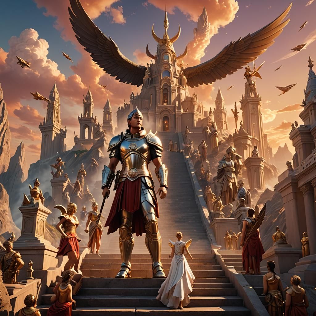 Warrior Receives Award in Fantasy Landscape