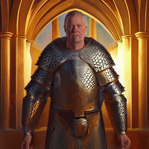 Uther Pendragon: Armored King in Sunlight