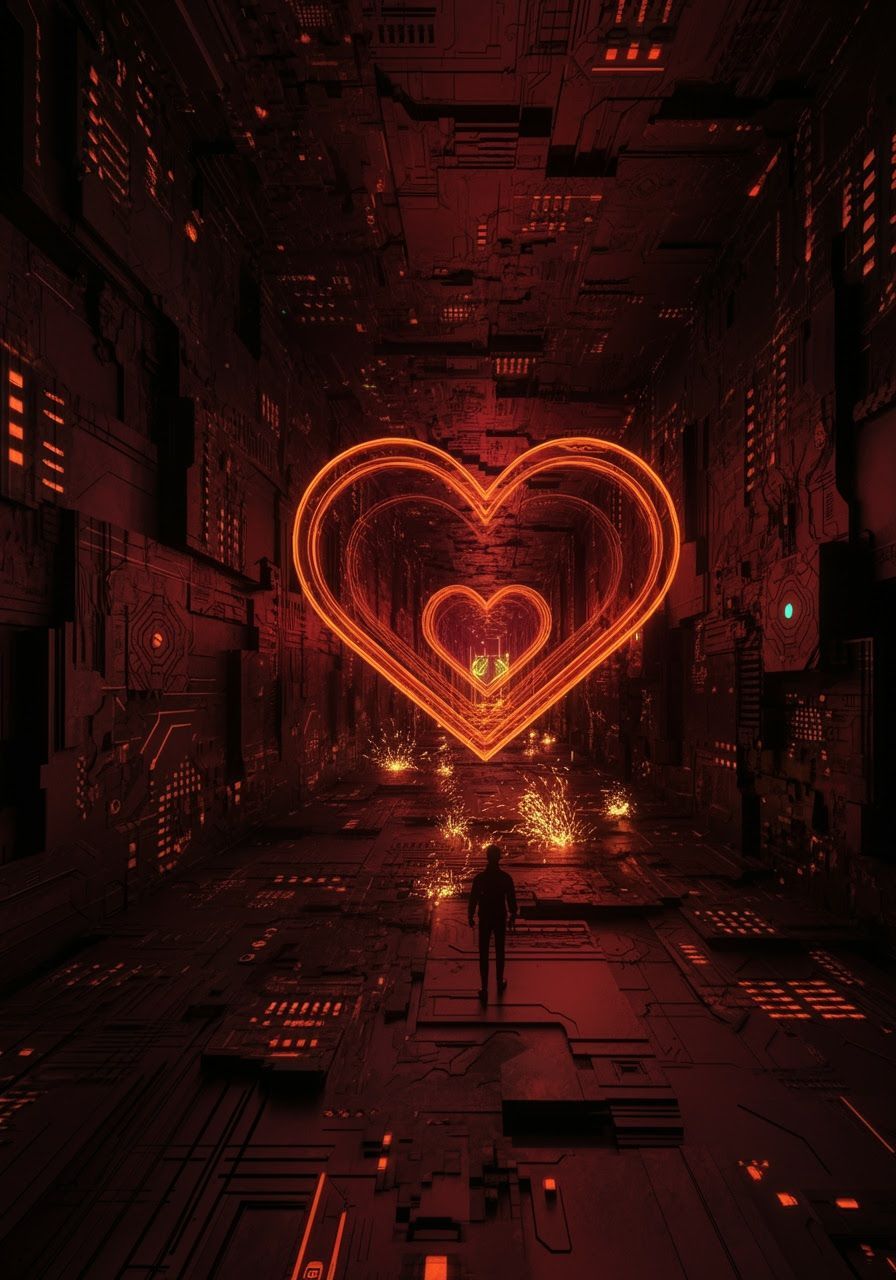 My Heart-Shaped Cyberpet-Thing Walks Me