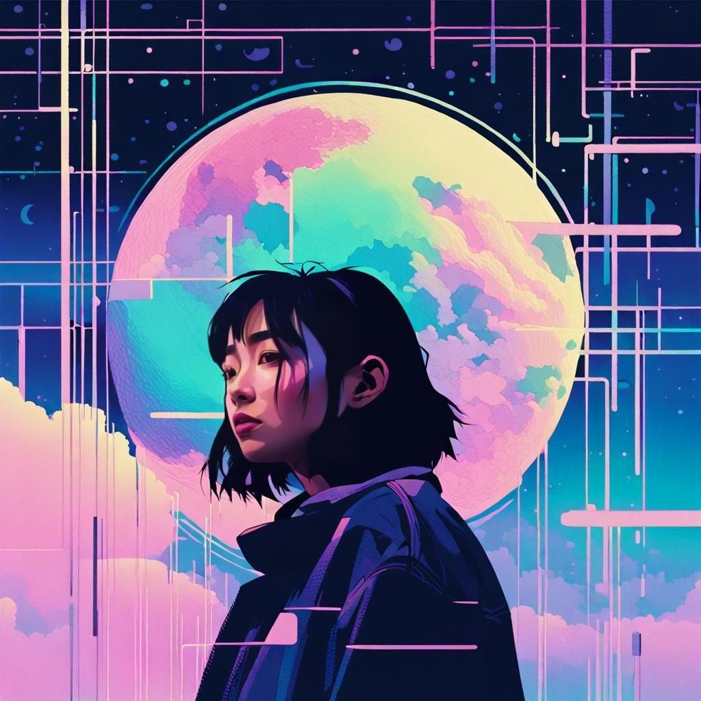 The Glitching Moon