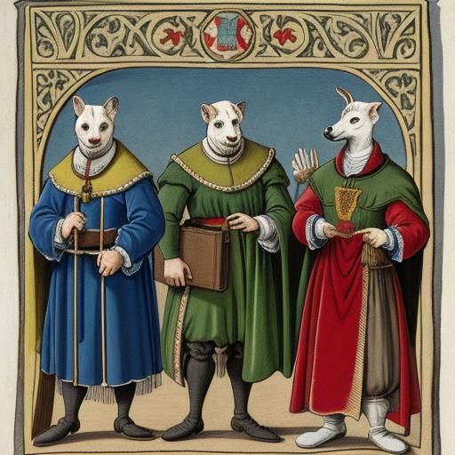 Maistre Reynard: Grotesque Fabliau Illustration