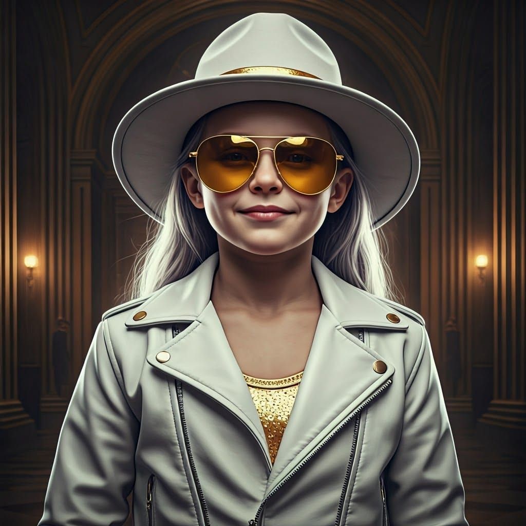 Wholesome Wrestling Princess in a Museum Masterpiece