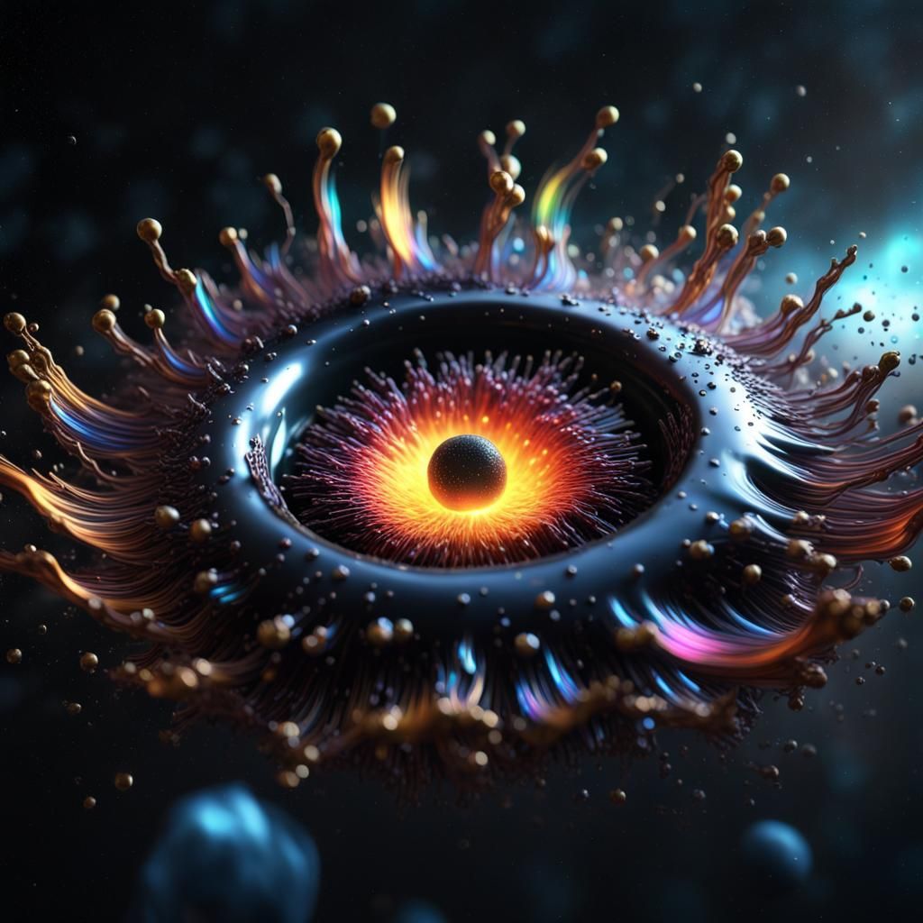 Ferrofluid and Neodymium Magnets in Deep Space