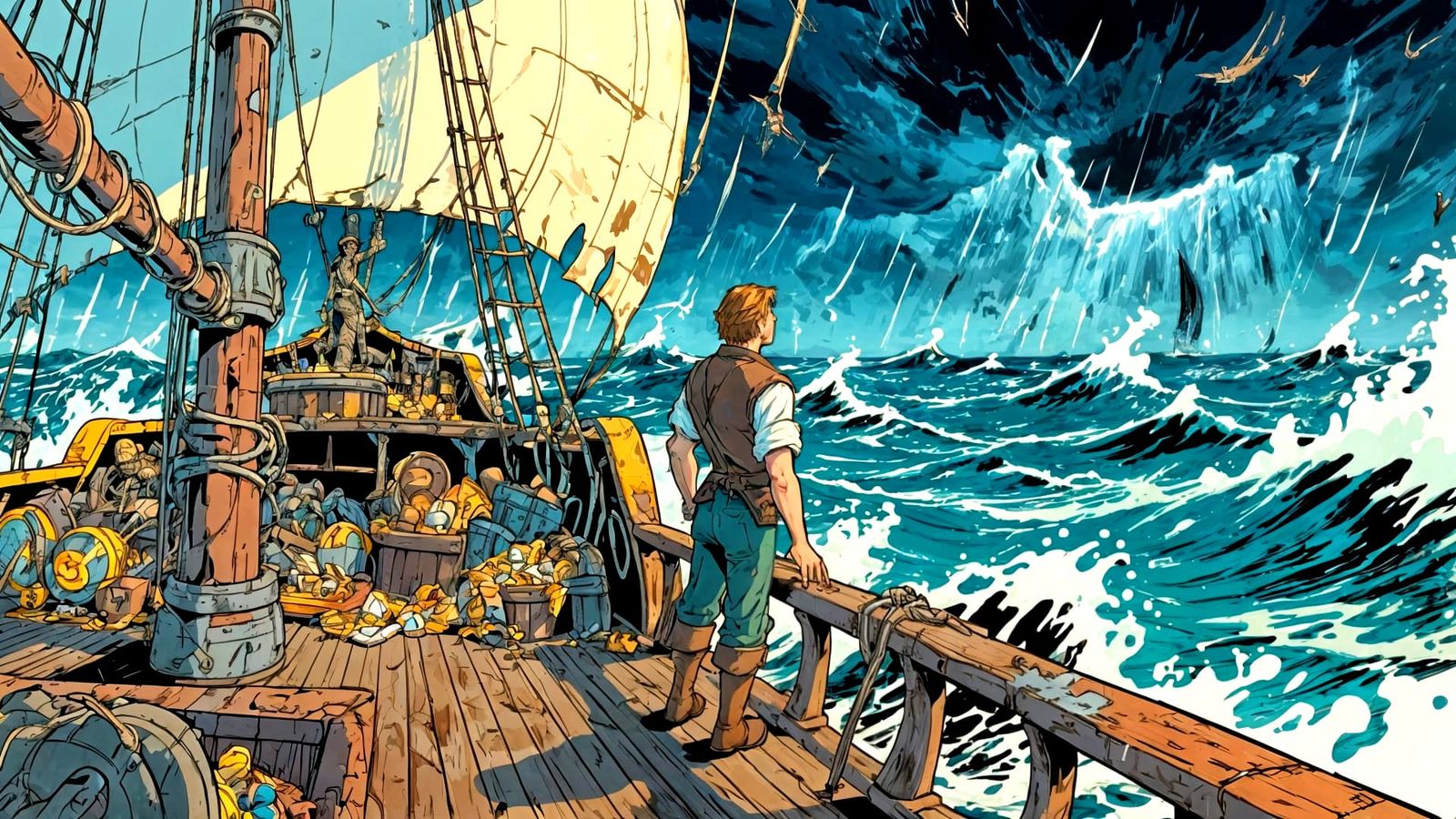 “Even though there were other crewmen on the deck that night...