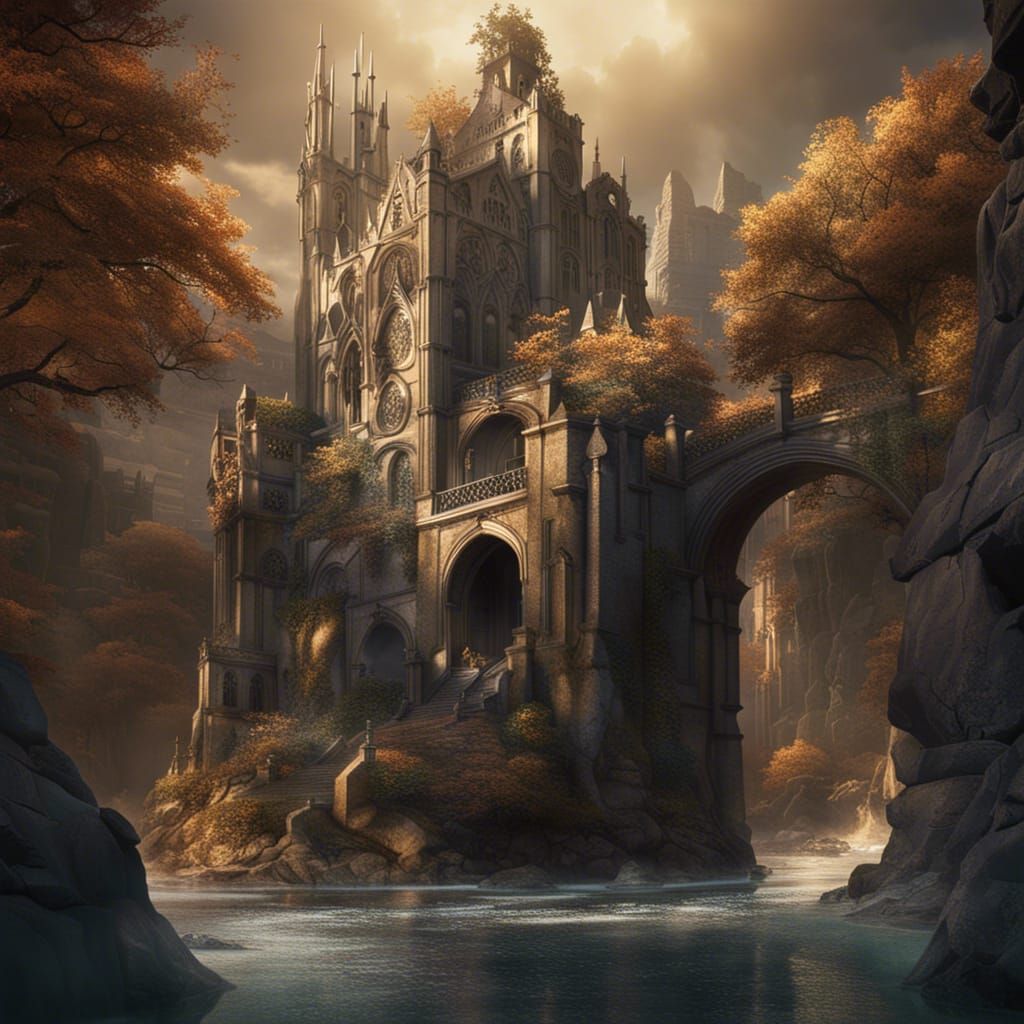 King Arthur and the Round Table: Detailed Matte Painting