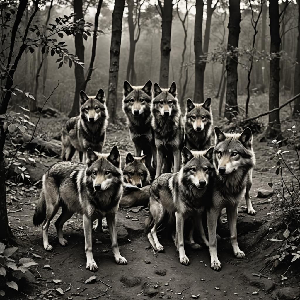 Wolves in Tuscany: Professional Wildlife Photography