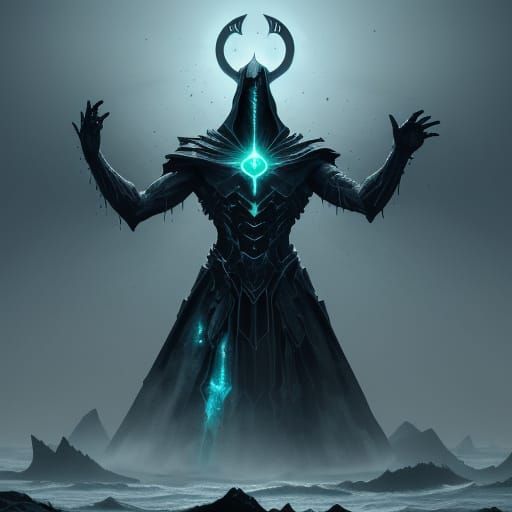 Crimson Omen: Vaskeroth Y Ascends in Abyssal Depths