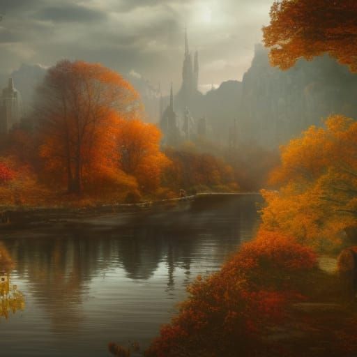 what fall looks like in the south, highly detailed