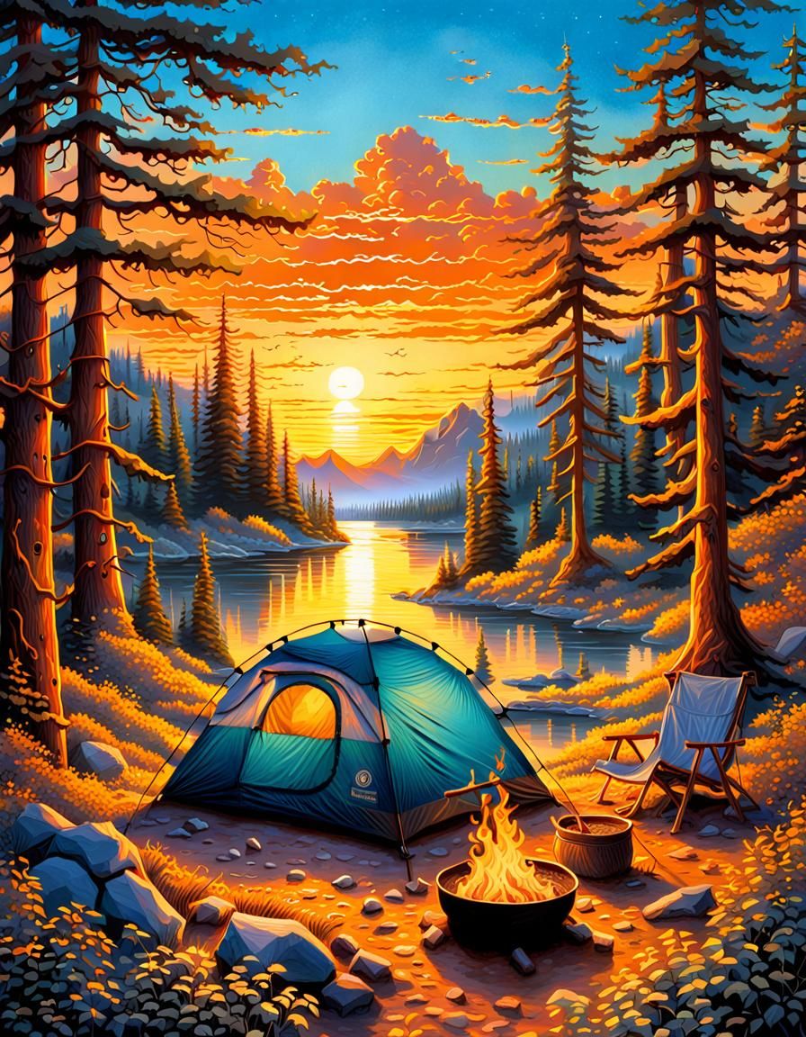 The perfect camping spot