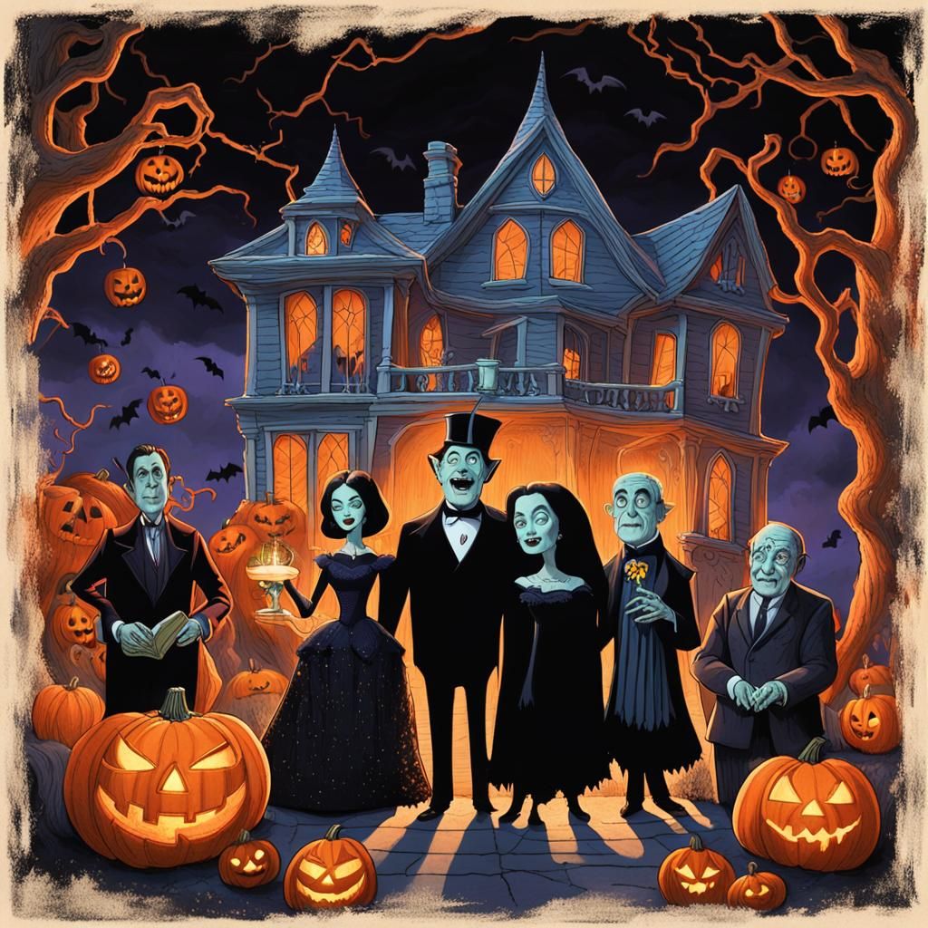 The Munsters Halloween: A Gothic Parody in Soap Opera Style