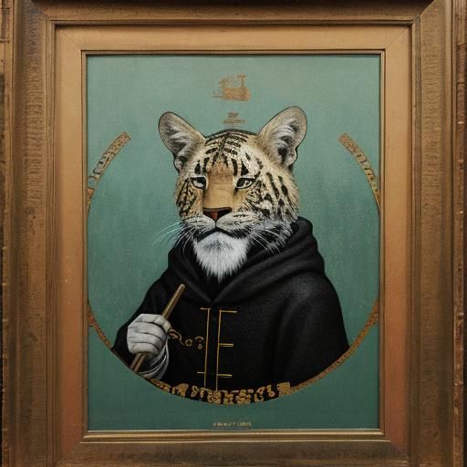 AI Generated Image of the Number Two