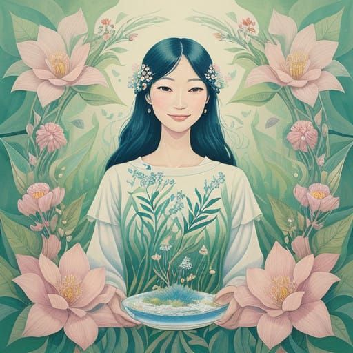 Gentle Goddess of Nature