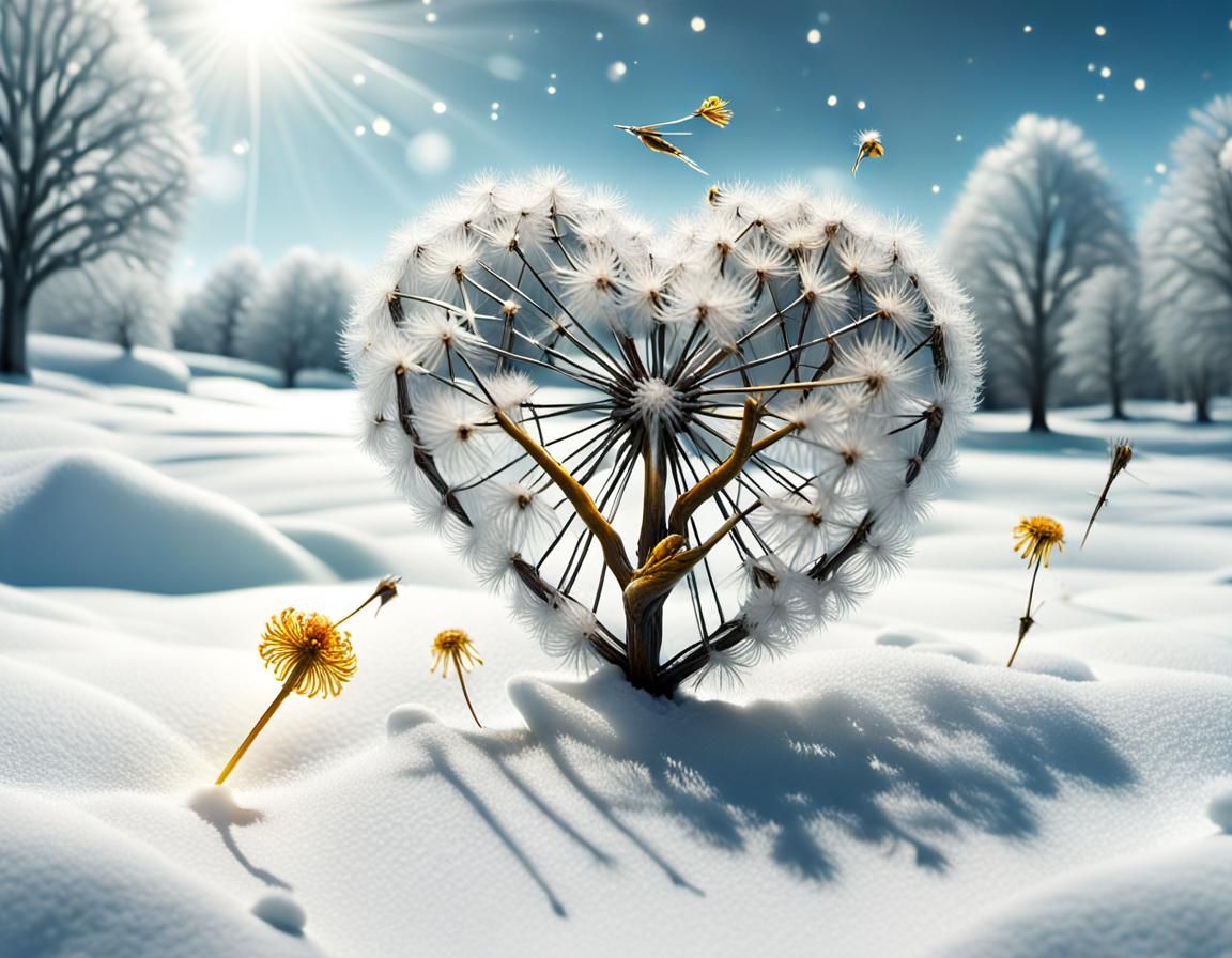 Dandelions Heart 💖