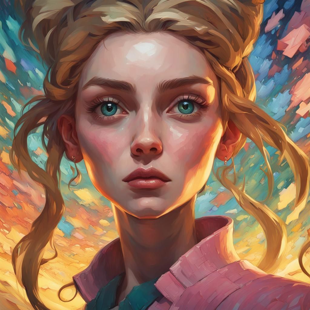 Powerpuff Girls Search for Van Gogh Puzzle