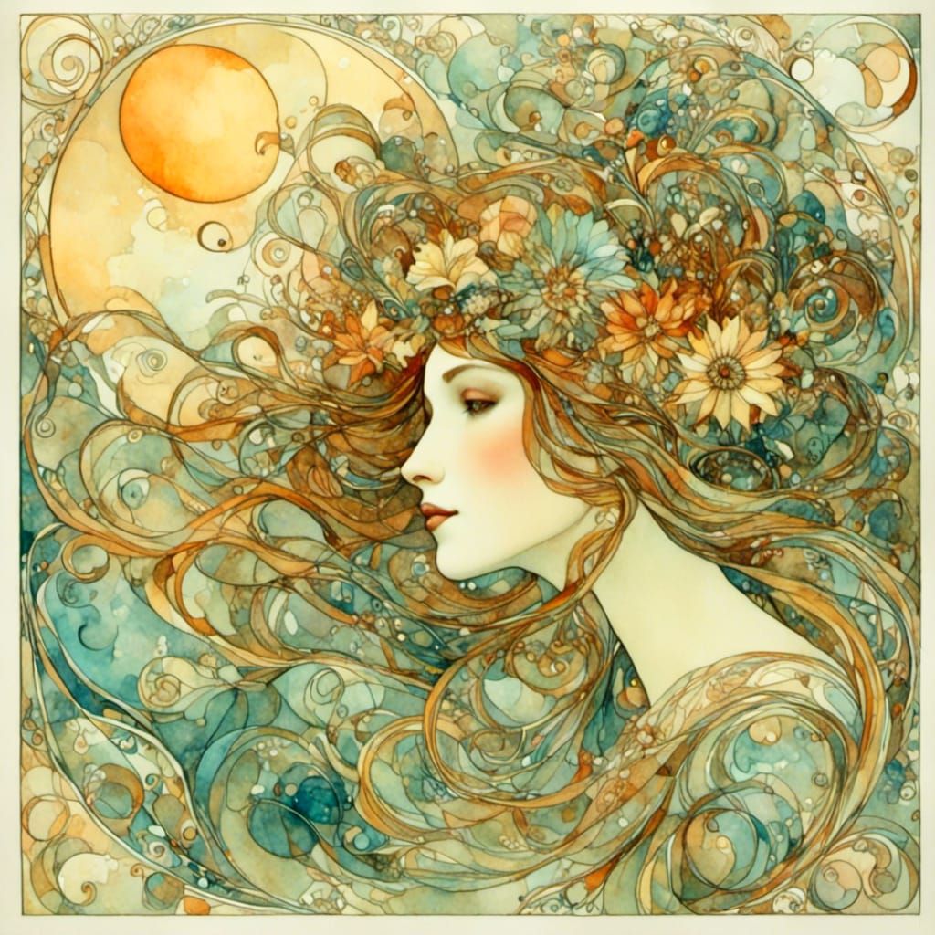 Art Nouveau Beauty