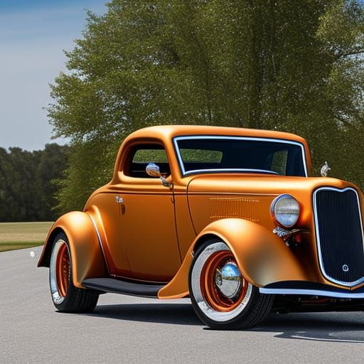 1933 Ford Coupe 'Eliminator' Portrait
