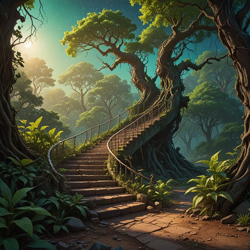 Stairway to Celestial Wonder