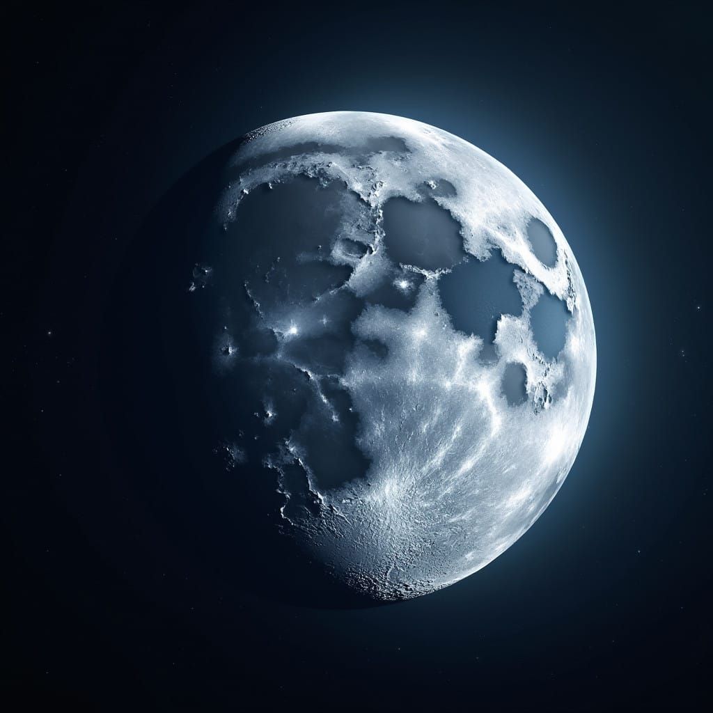 Surreal Moonlit Landscape Captured in Stunning 8K Res