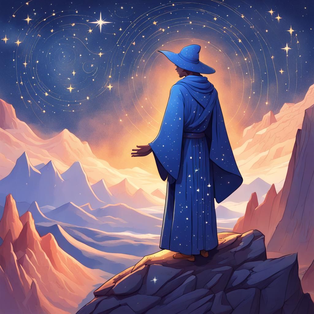 Celestial Sorcerer on Mountain Top
