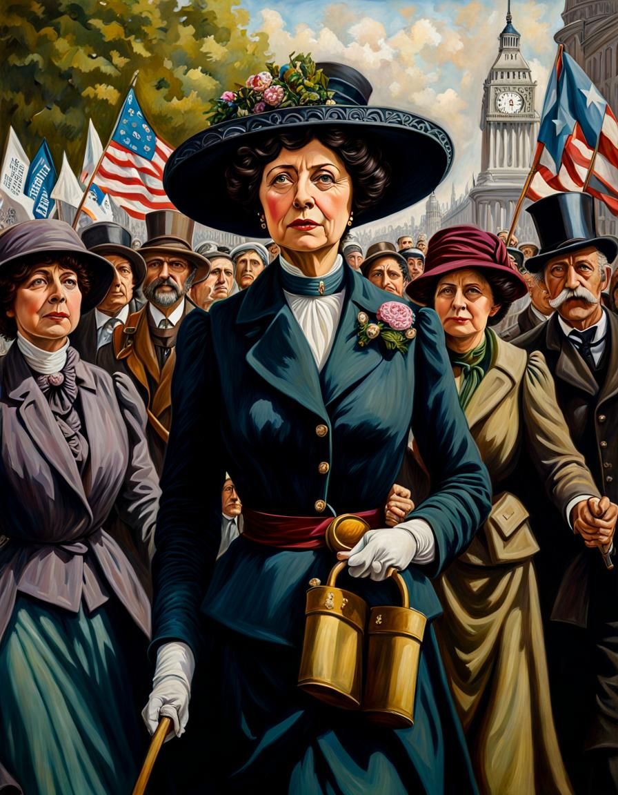 Emmeline Pankhurst, suffragette