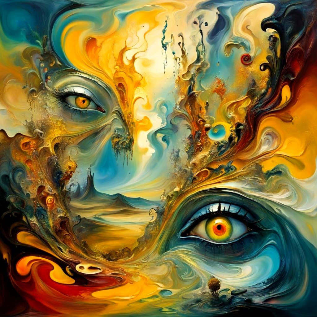 Abstract Hallucination: A Surreal Vision