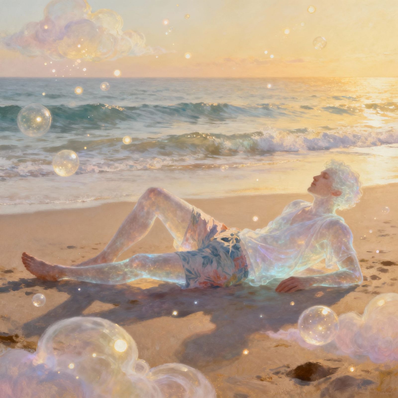 Postmortem Vacation Depiction