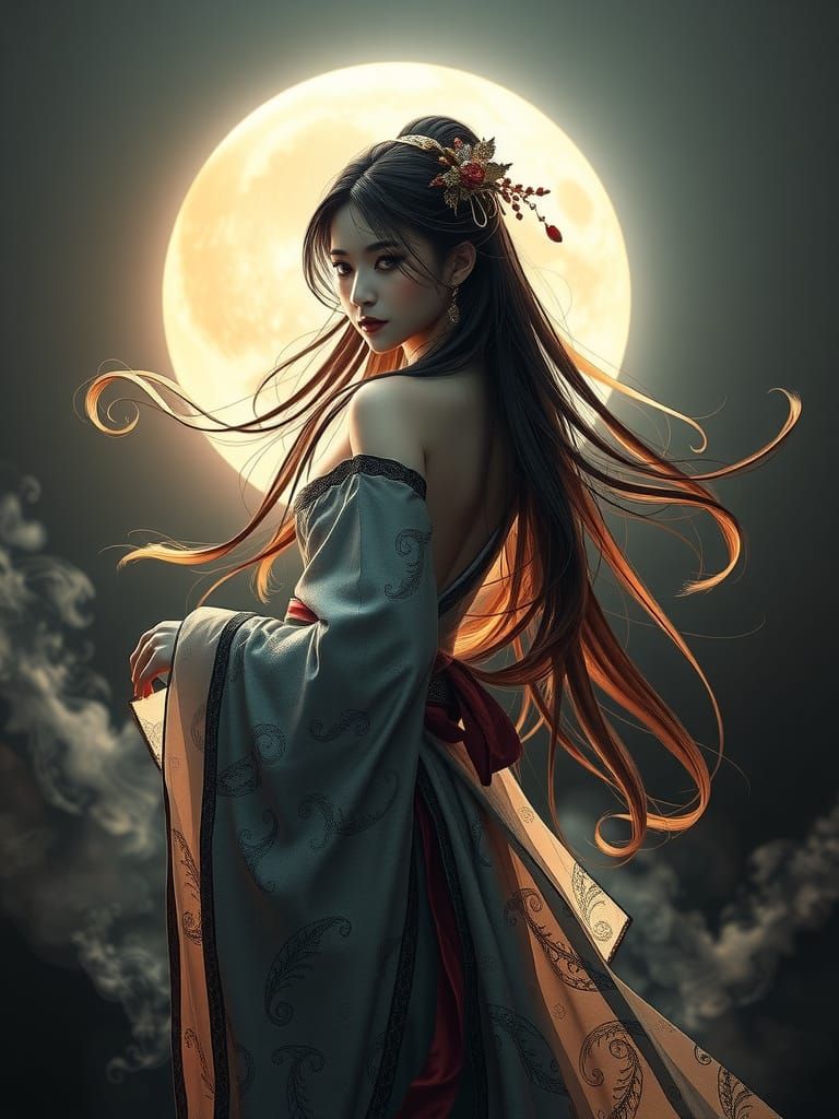 "Mysterious Beauty" #28