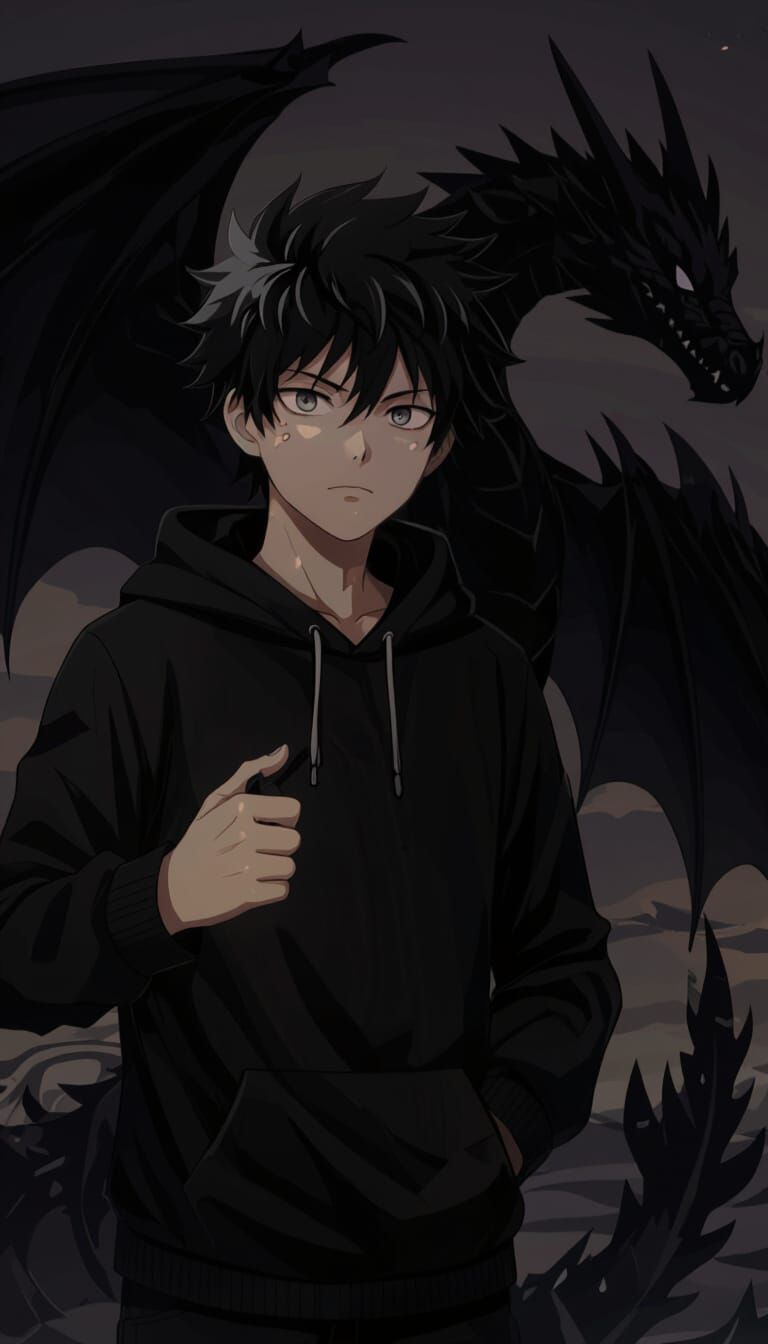 Mysterious Boy Transforms into Light-Absorbing Dragon