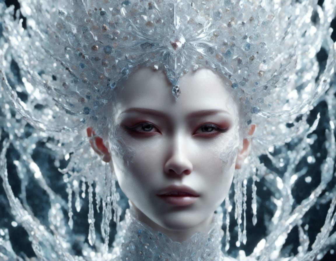 Crystal Tear Reflects World of Sorrow