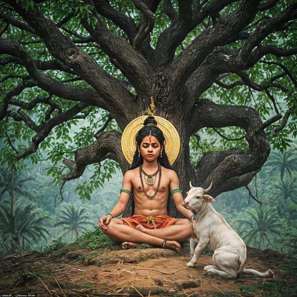 Ethereal Awakening: Lord Shiva's Divine Son Revealed