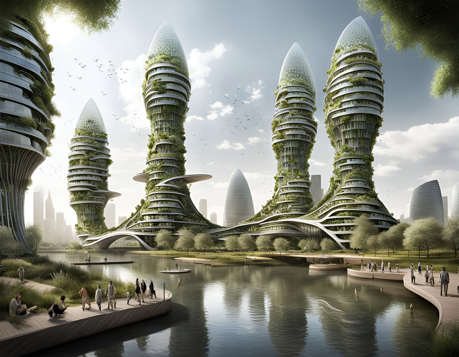 Futuristic Arcology: Architecture Meets Ecology