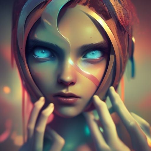 Witchcraft and Spells in Dark Fantasy Style