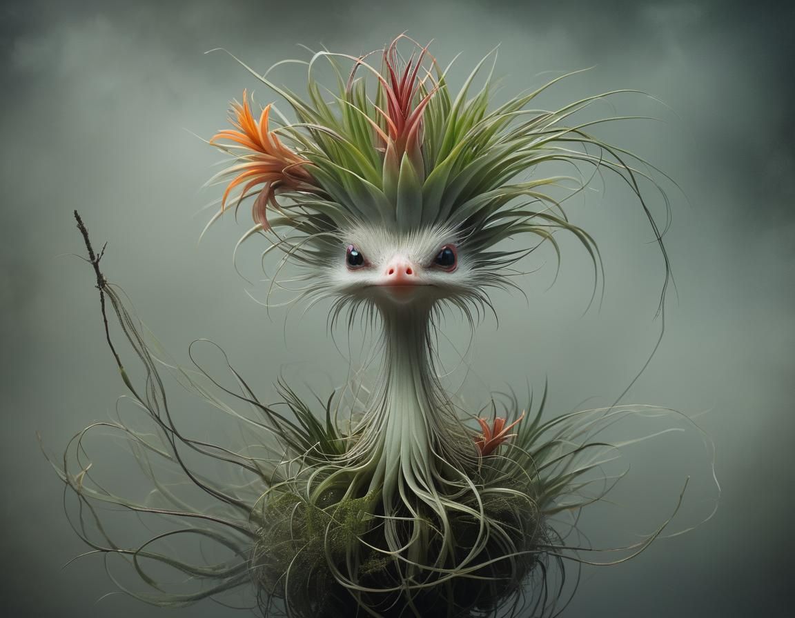 Humorous Flora and Fauna with Sketchy Style