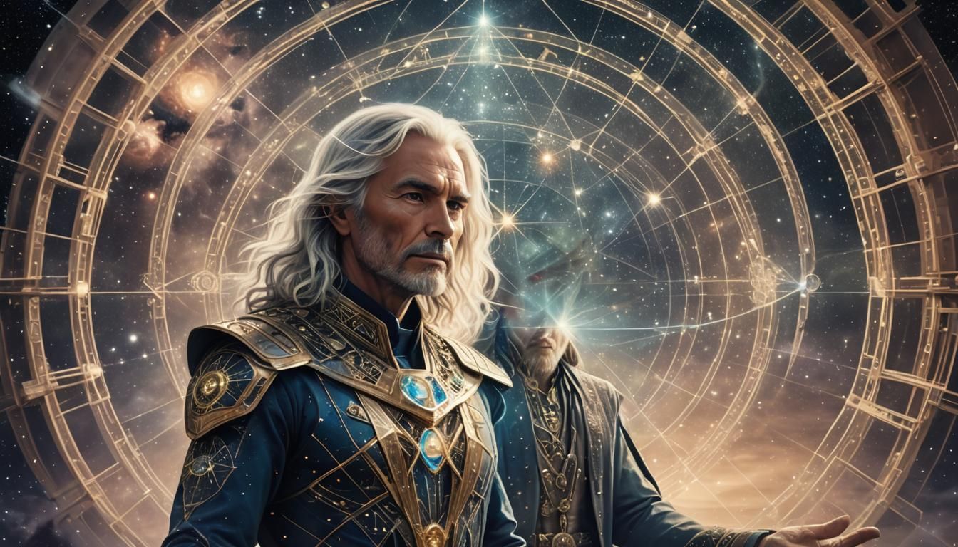 Galactic Federation Mothership Bridge: Double Exposure Starg...