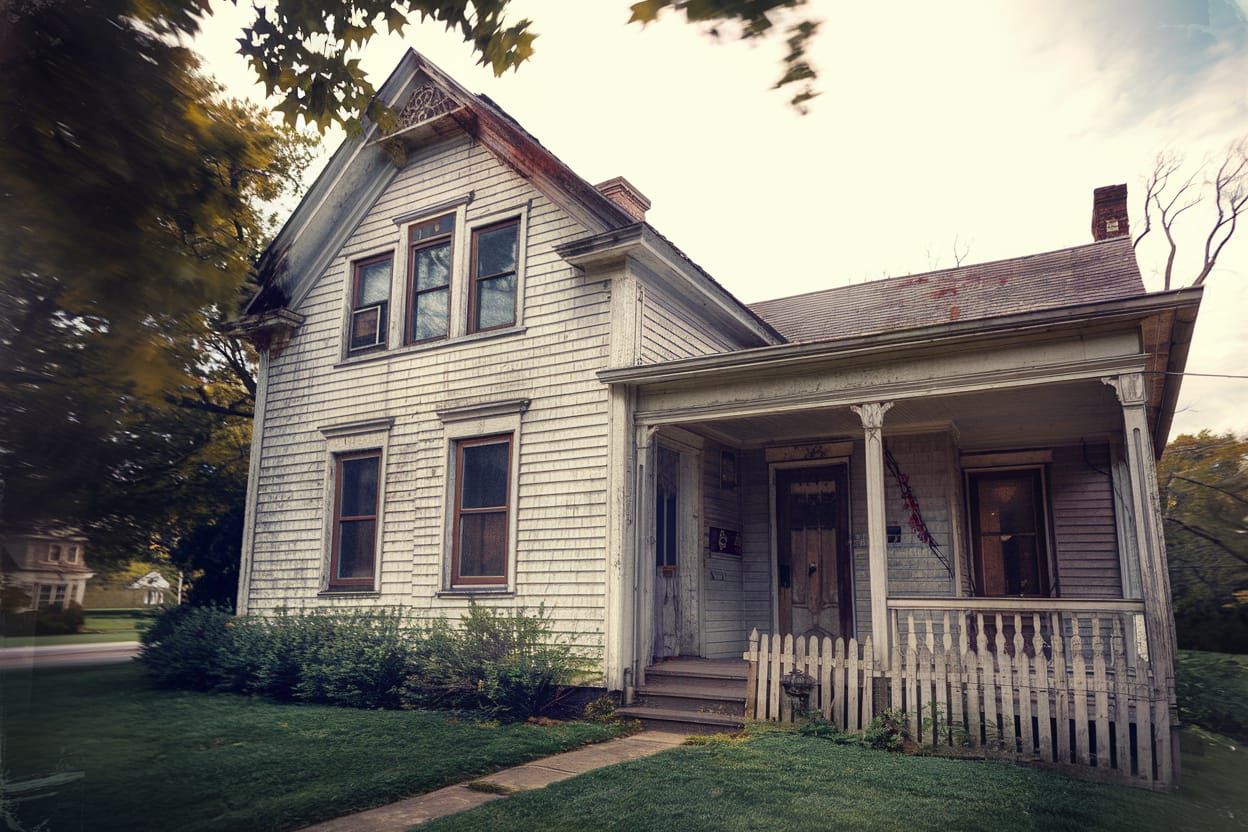 Haunting Villisca Axe Murder House in Film Still