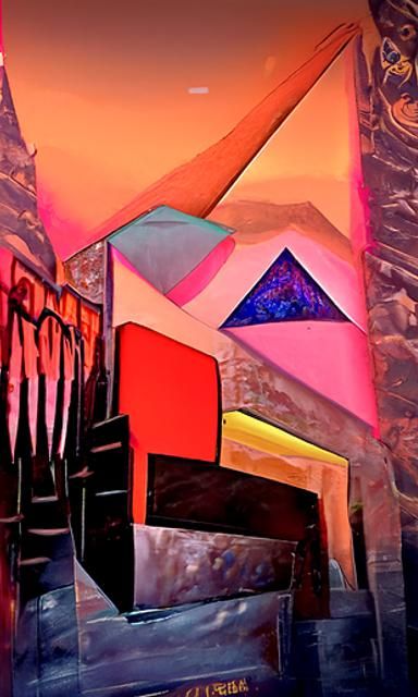 Abstract Geometric Shapes Background