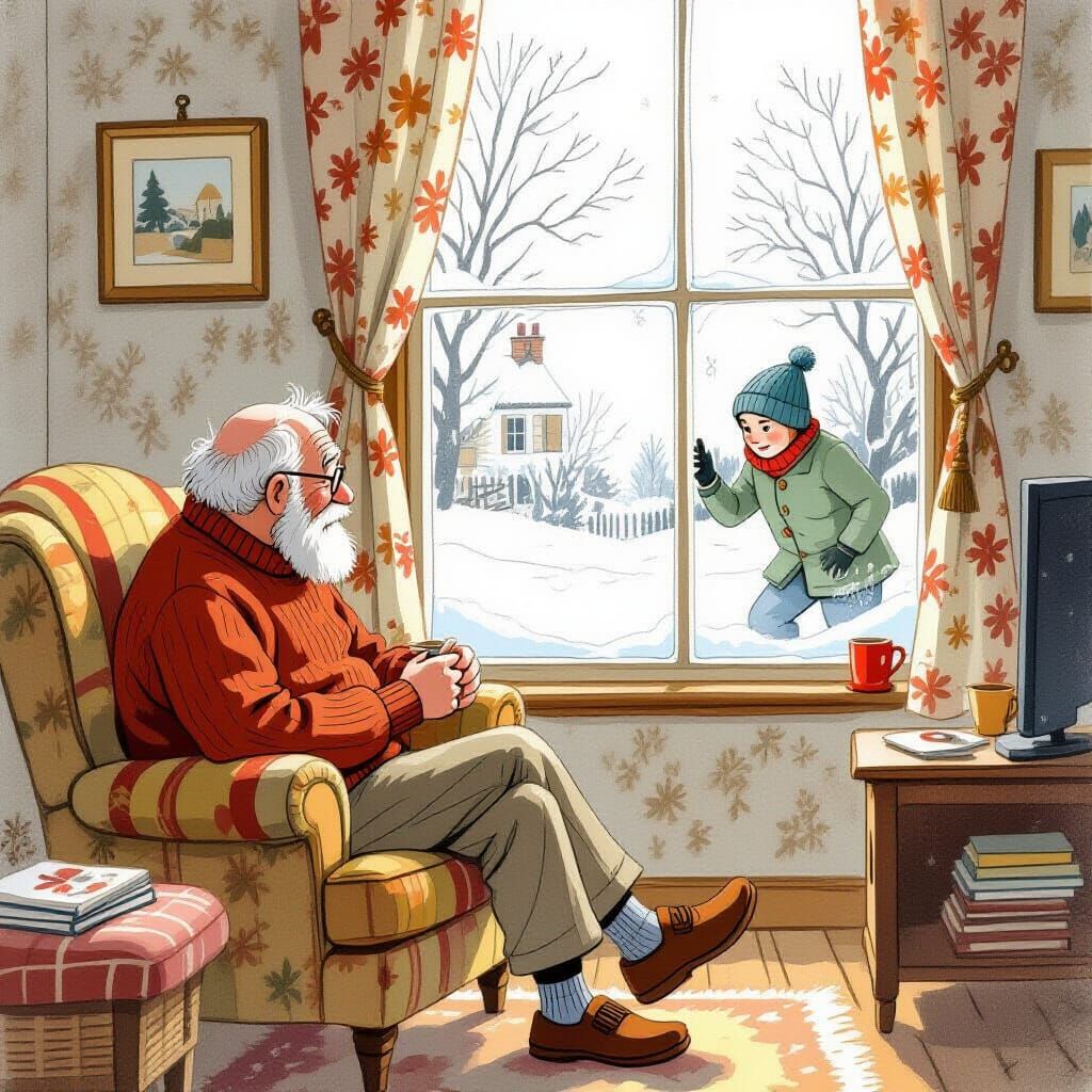 Sneaky Thief and Curious Old Man