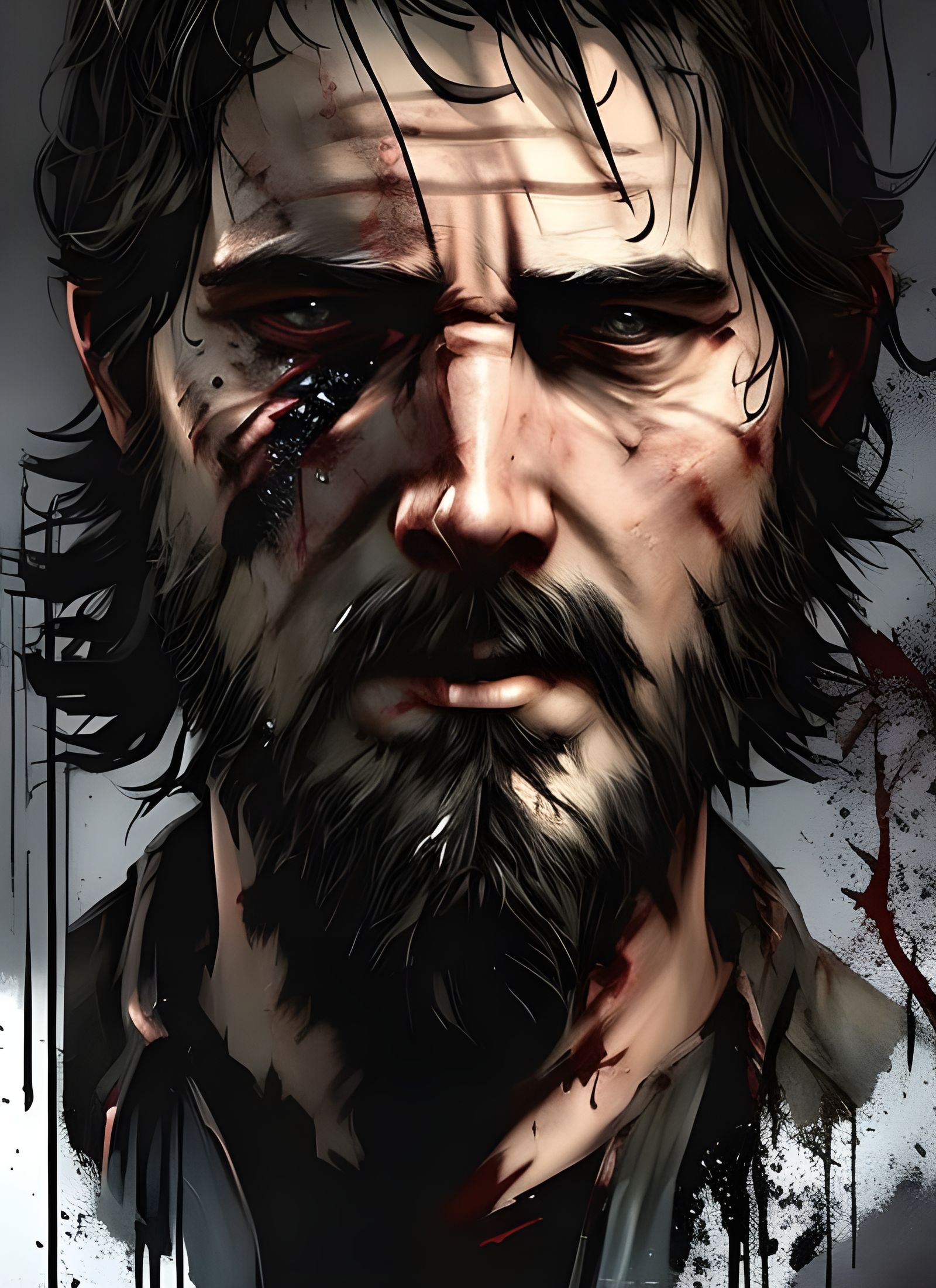 Joel from The Last of Us: Speedpaint Portrait