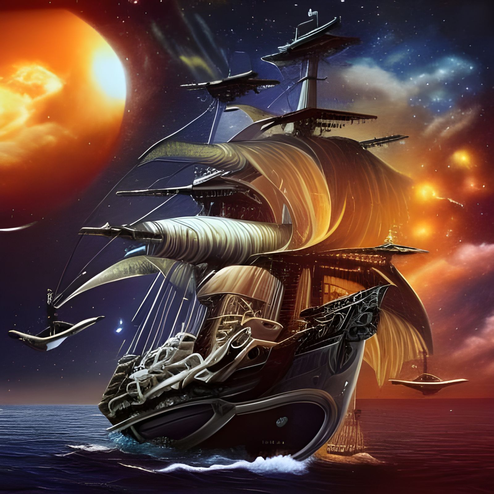 Galactic Space Pirate Ship Adventure