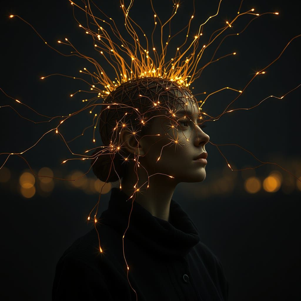 Neural Interface Revealed in Cyberpunk Aesthetic