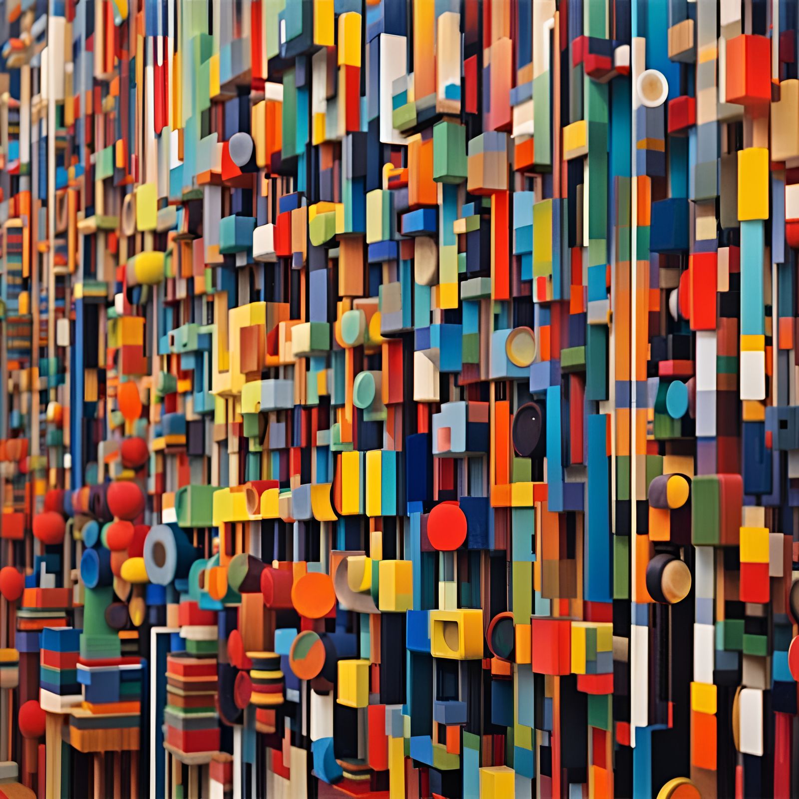 Homage to experimental artist Yaacov Agam (op art, kinetic a...