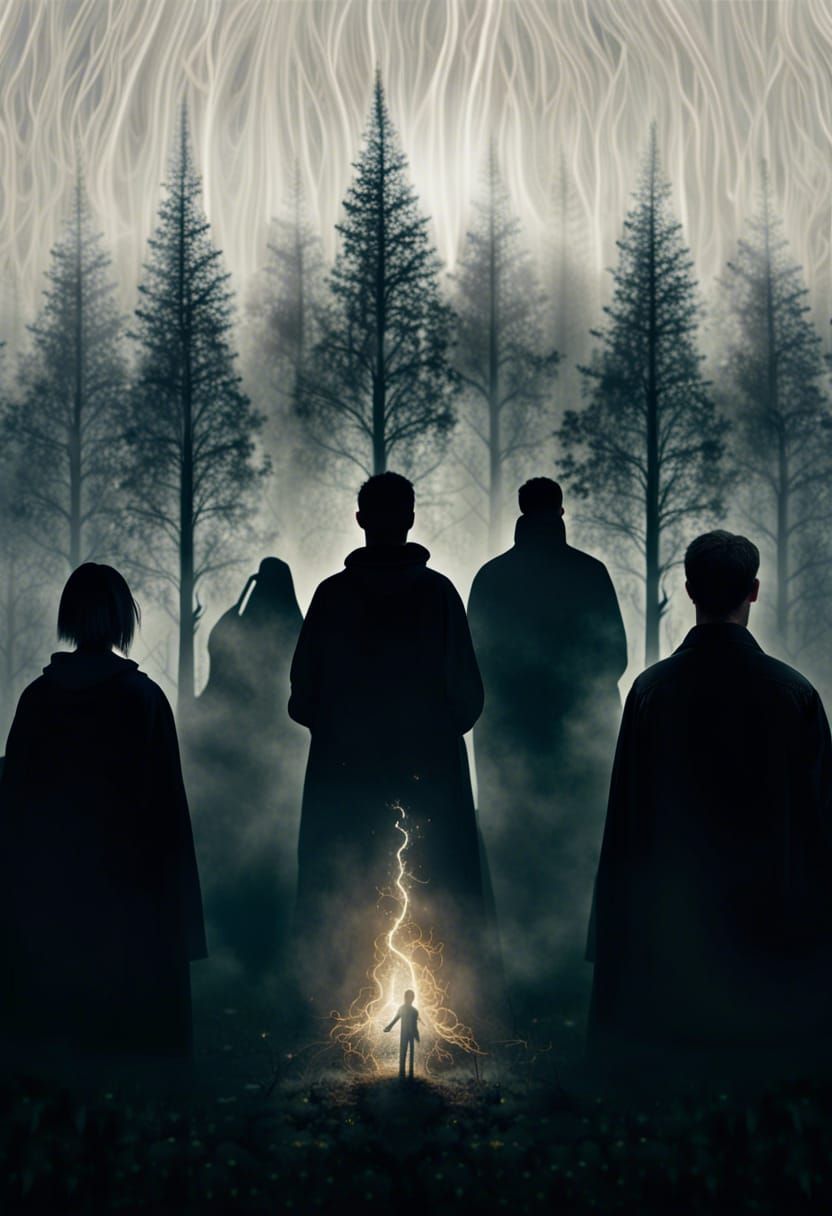 Magical Souls in Foggy Forest