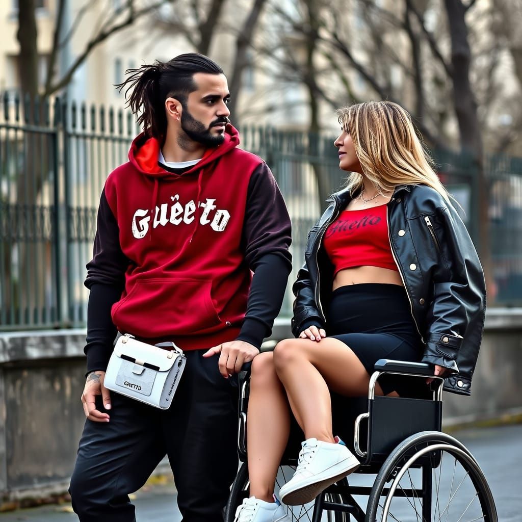Couple in Love, Inspired by Urban Streetwear and Raw Express...