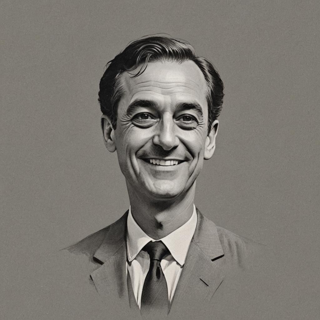 Funny Man Generated by AI