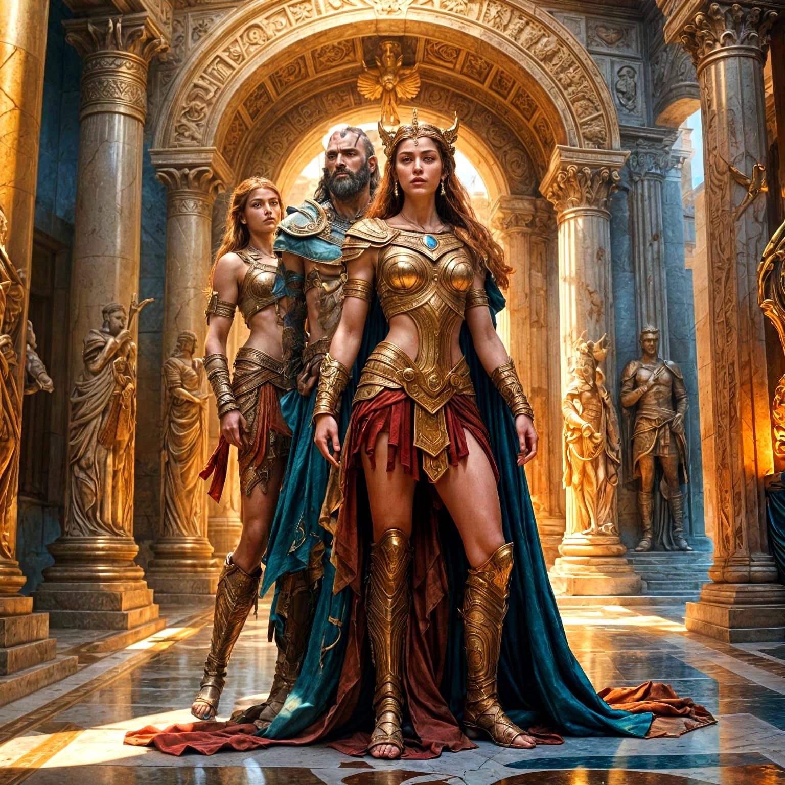 Mars and Venus: Roman Gods in Splendor