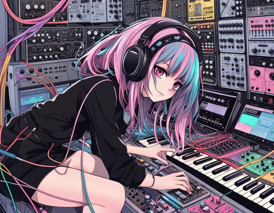 Beautiful Anime Girl Patches Modular Synth