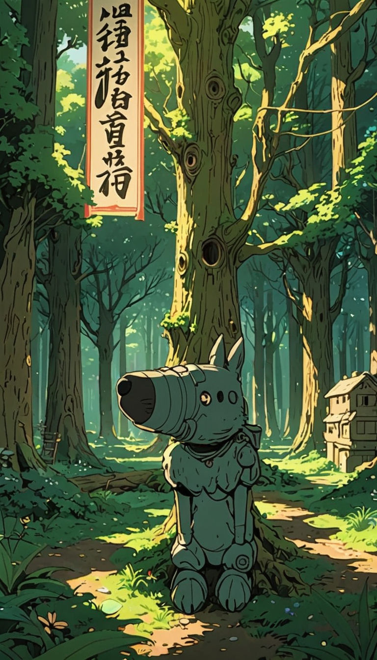 Dreamlike Anime Key Visual in Vibrant Deep Colors